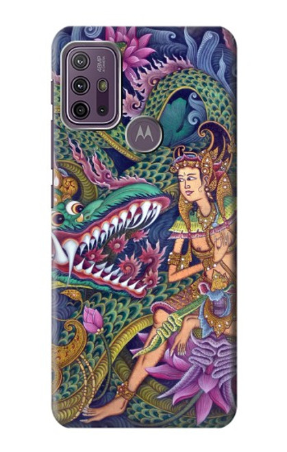 S1240 Bali Painting Funda Carcasa Case para Motorola Moto G10 Power