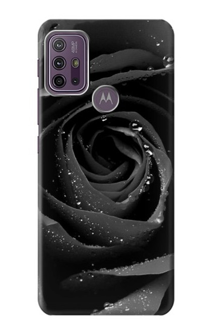 S1598 Black Rose Funda Carcasa Case para Motorola Moto G10 Power