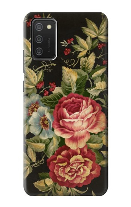 S3013 Vintage Antique Roses Funda Carcasa Case para Samsung Galaxy A03S