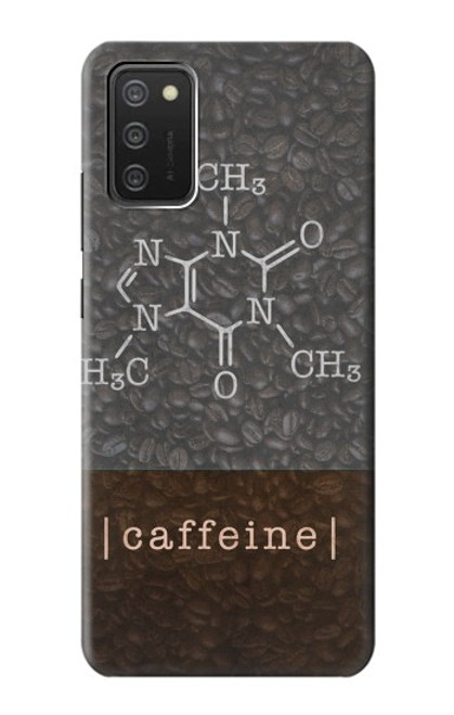 S3475 Caffeine Molecular Funda Carcasa Case para Samsung Galaxy A03S