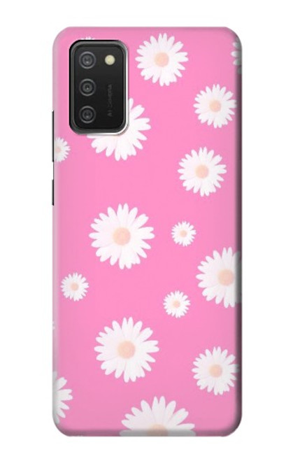 S3500 Pink Floral Pattern Funda Carcasa Case para Samsung Galaxy A03S