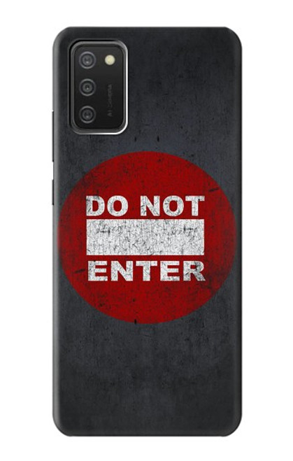 S3683 Do Not Enter Funda Carcasa Case para Samsung Galaxy A03S