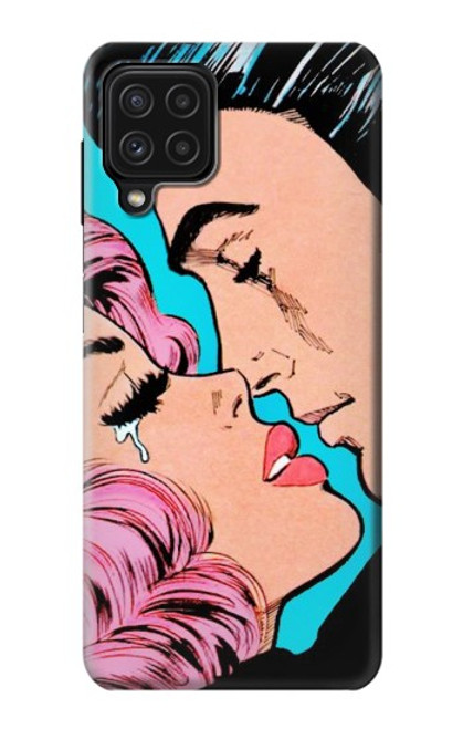 S3469 Pop Art Funda Carcasa Case para Samsung Galaxy A22 4G