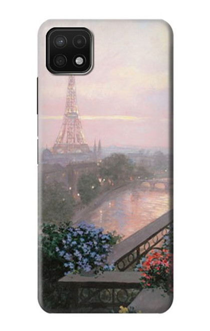 S1443 Terrace in Paris Eifel Funda Carcasa Case para Samsung Galaxy A22 5G