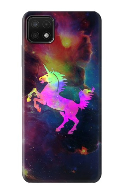 S2486 Rainbow Unicorn Nebula Space Funda Carcasa Case para Samsung Galaxy A22 5G