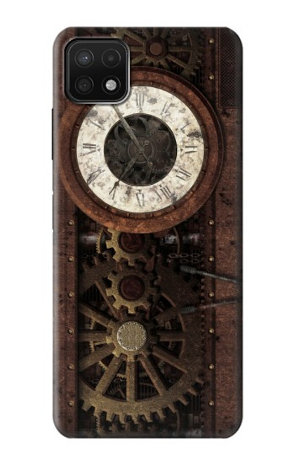 S3221 Steampunk Clock Gears Funda Carcasa Case para Samsung Galaxy A22 5G