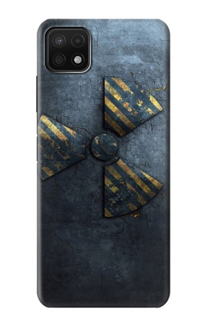 S3438 Danger Radioactive Funda Carcasa Case para Samsung Galaxy A22 5G