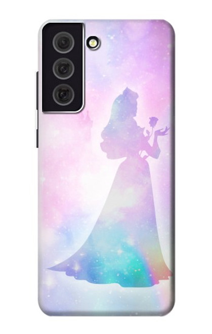 S2992 Princess Pastel Silhouette Funda Carcasa Case para Samsung Galaxy S21 FE 5G