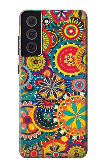 S3272 Colorful Pattern Funda Carcasa Case para Samsung Galaxy S21 FE 5G