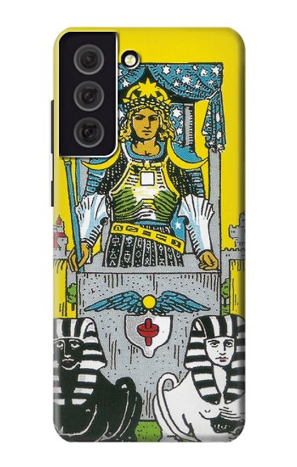 S3739 Tarot Card The Chariot Funda Carcasa Case para Samsung Galaxy S21 FE 5G