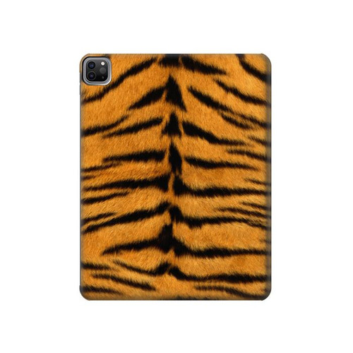 S0576 Tiger Skin Funda Carcasa Case para iPad Pro 12.9 (2022, 2021, 2020, 2018), Air 13 (2024)