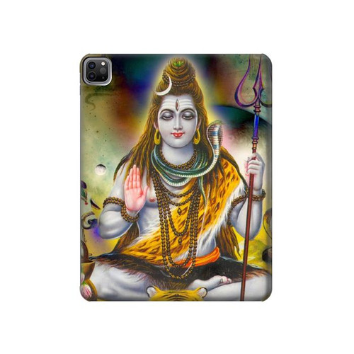 S2287 Lord Shiva Hindu God Funda Carcasa Case para iPad Pro 12.9 (2022, 2021, 2020, 2018), Air 13 (2024)