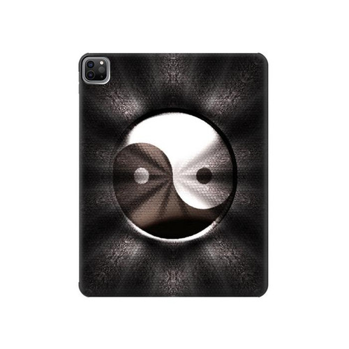 S3241 Yin Yang Symbol Funda Carcasa Case para iPad Pro 12.9 (2022, 2021, 2020, 2018), Air 13 (2024)