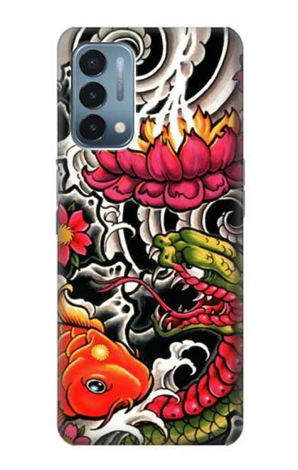 S0605 Yakuza Tattoo Funda Carcasa Case para OnePlus Nord N200 5G