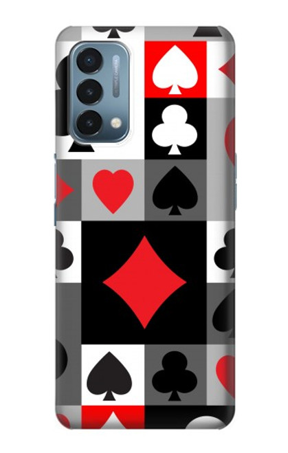 S3463 Poker Card Suit Funda Carcasa Case para OnePlus Nord N200 5G