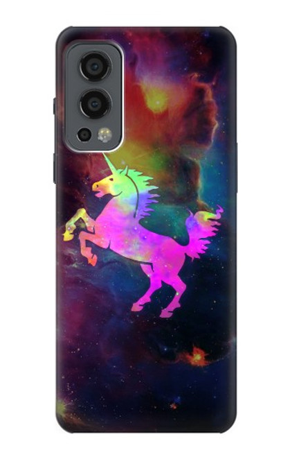 S2486 Rainbow Unicorn Nebula Space Funda Carcasa Case para OnePlus Nord 2 5G