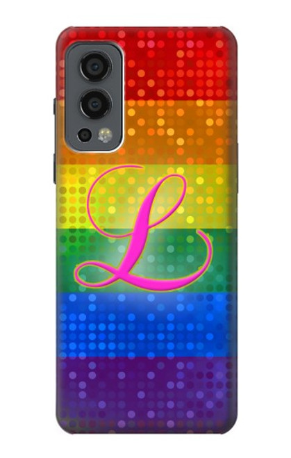 S2900 Rainbow LGBT Lesbian Pride Flag Funda Carcasa Case para OnePlus Nord 2 5G