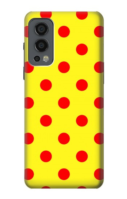 S3526 Red Spot Polka Dot Funda Carcasa Case para OnePlus Nord 2 5G