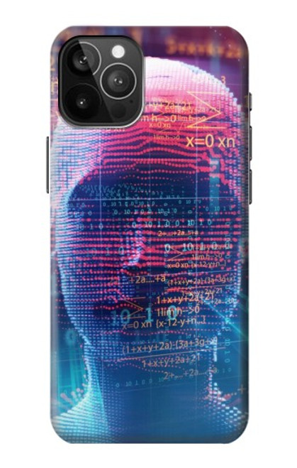 S3800 Digital Human Face Funda Carcasa Case para iPhone 12 Pro Max