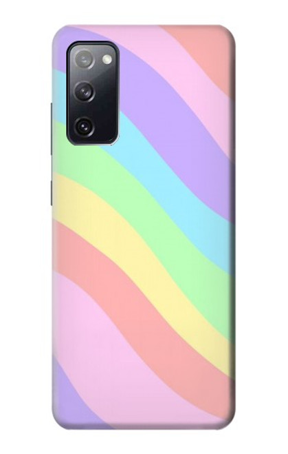 S3810 Pastel Unicorn Summer Wave Funda Carcasa Case para Samsung Galaxy S20 FE