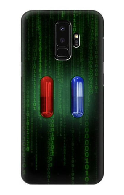 S3816 Red Pill Blue Pill Capsule Funda Carcasa Case para Samsung Galaxy S9 Plus