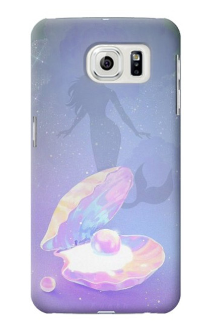 S3823 Beauty Pearl Mermaid Funda Carcasa Case para Samsung Galaxy S7 Edge