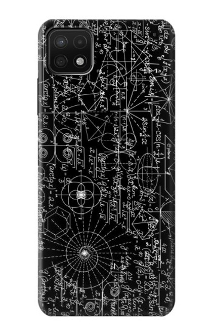 S3808 Mathematics Blackboard Funda Carcasa Case para Samsung Galaxy A22 5G