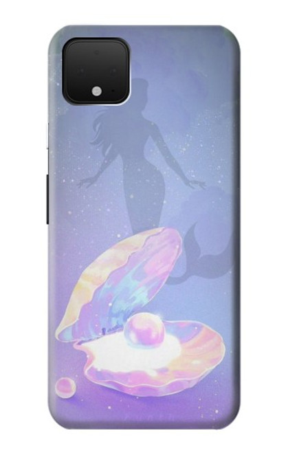 S3823 Beauty Pearl Mermaid Funda Carcasa Case para Google Pixel 4 XL