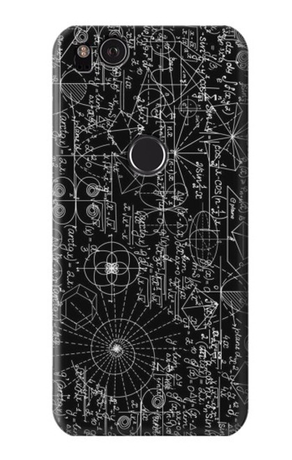 S3808 Mathematics Blackboard Funda Carcasa Case para Google Pixel 2