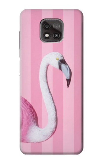 S3805 Flamingo Pink Pastel Funda Carcasa Case para Motorola Moto G Power (2021)