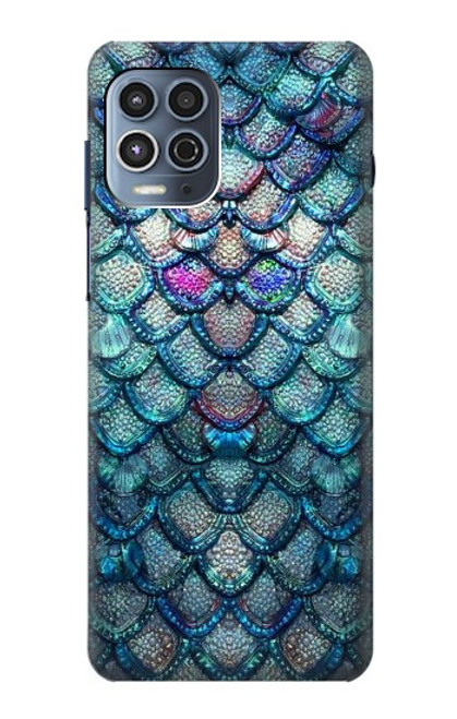 S3809 Mermaid Fish Scale Funda Carcasa Case para Motorola Moto G100