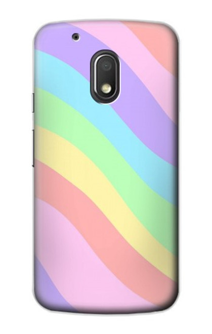 S3810 Pastel Unicorn Summer Wave Funda Carcasa Case para Motorola Moto G4 Play