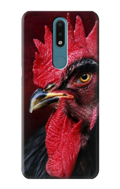 S3797 Chicken Rooster Funda Carcasa Case para Nokia 2.4