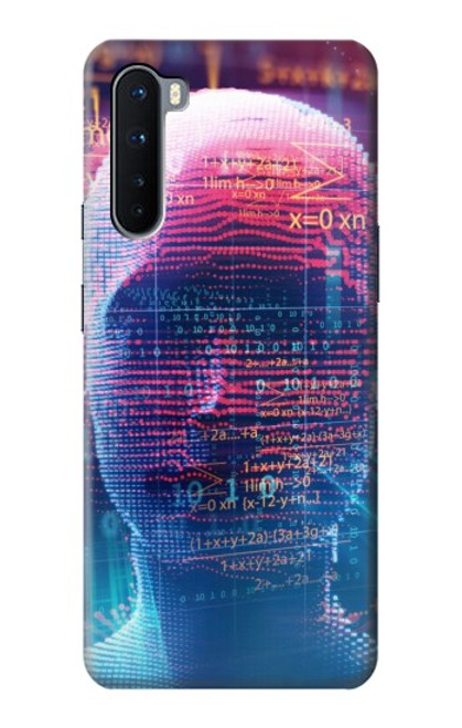 S3800 Digital Human Face Funda Carcasa Case para OnePlus Nord