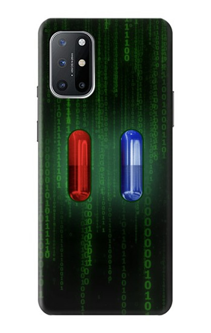 S3816 Red Pill Blue Pill Capsule Funda Carcasa Case para OnePlus 8T