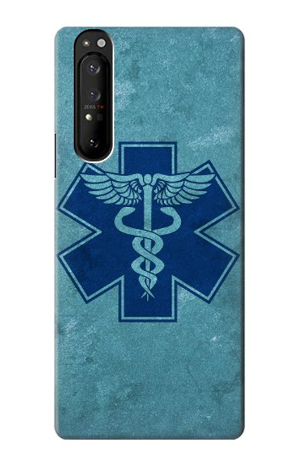 S3824 Caduceus Medical Symbol Funda Carcasa Case para Sony Xperia 1 III