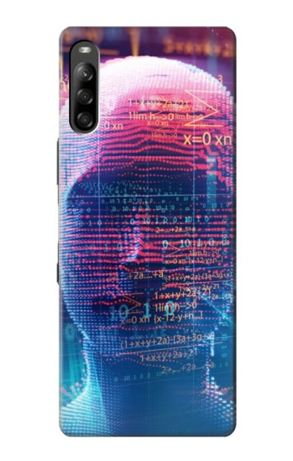 S3800 Digital Human Face Funda Carcasa Case para Sony Xperia L4