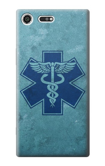 S3824 Caduceus Medical Symbol Funda Carcasa Case para Sony Xperia XZ Premium