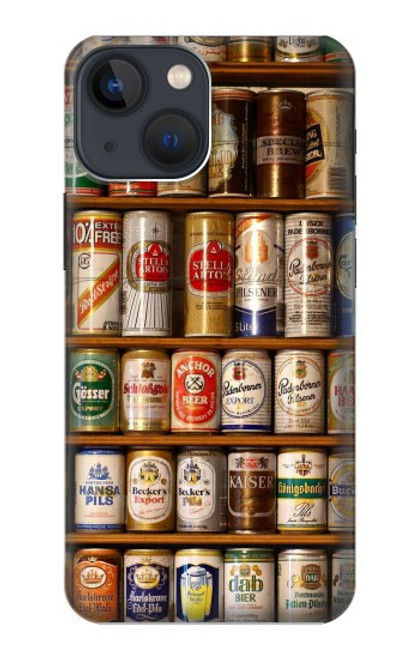 S0983 Beer Cans Collection Funda Carcasa Case para iPhone 13 mini