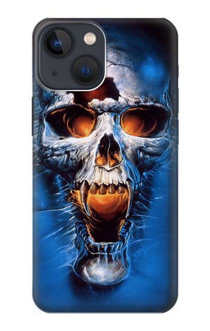 S1462 Vampire Skull Funda Carcasa Case para iPhone 13 mini