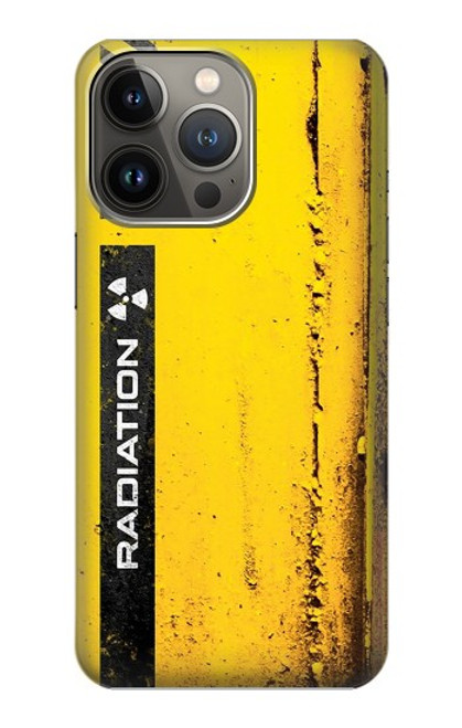 S3714 Radiation Warning Funda Carcasa Case para iPhone 13 Pro Max