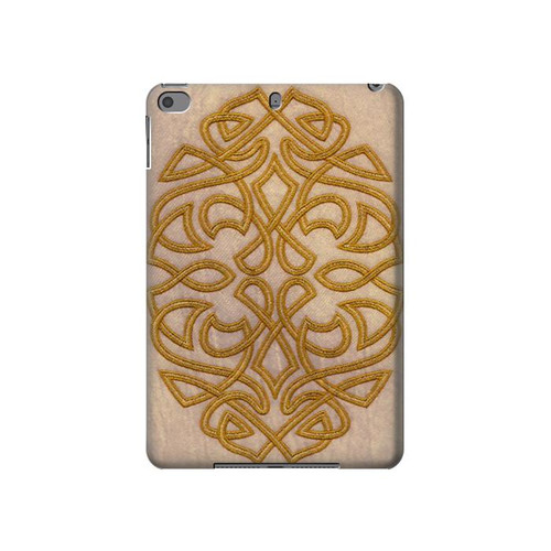 S3796 Celtic Knot Funda Carcasa Case para iPad mini 4, iPad mini 5, iPad mini 5 (2019)