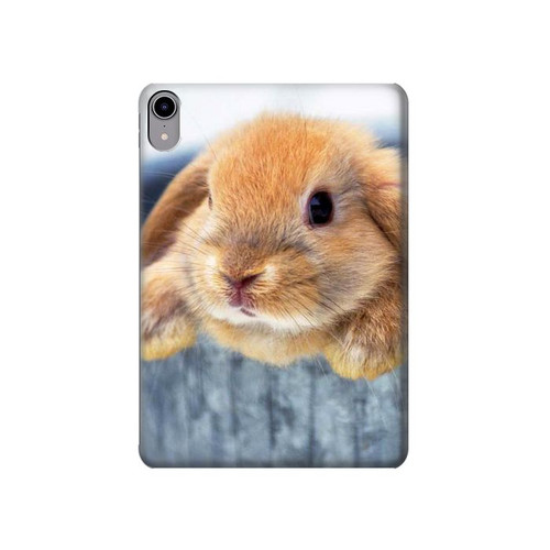 S0242 Cute Rabbit Funda Carcasa Case para iPad mini 6, iPad mini (2021)