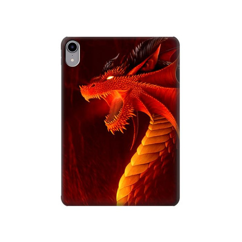 S0526 Red Dragon Funda Carcasa Case para iPad mini 6, iPad mini (2021)