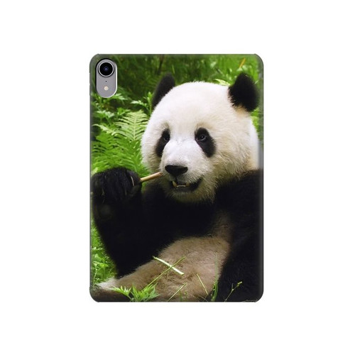 S1073 Panda Enjoy Eating Funda Carcasa Case para iPad mini 6, iPad mini (2021)