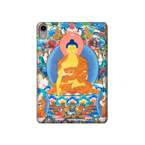 S1256 Buddha Paint Funda Carcasa Case para iPad mini 6, iPad mini (2021)