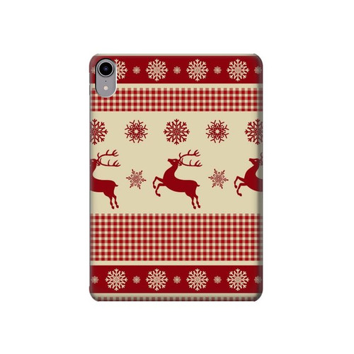 S2310 Christmas Snow Reindeers Funda Carcasa Case para iPad mini 6, iPad mini (2021)