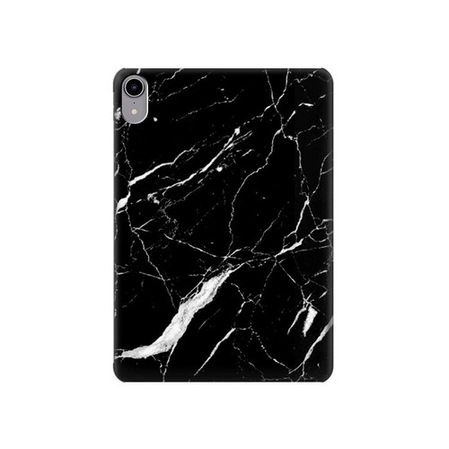 S2895 Black Marble Graphic Printed Funda Carcasa Case para iPad mini 6, iPad mini (2021)