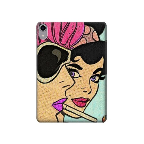 S3171 Girls Pop Art Funda Carcasa Case para iPad mini 6, iPad mini (2021)