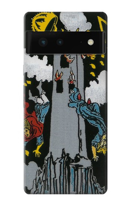 S3745 Tarot Card The Tower Funda Carcasa Case para Google Pixel 6